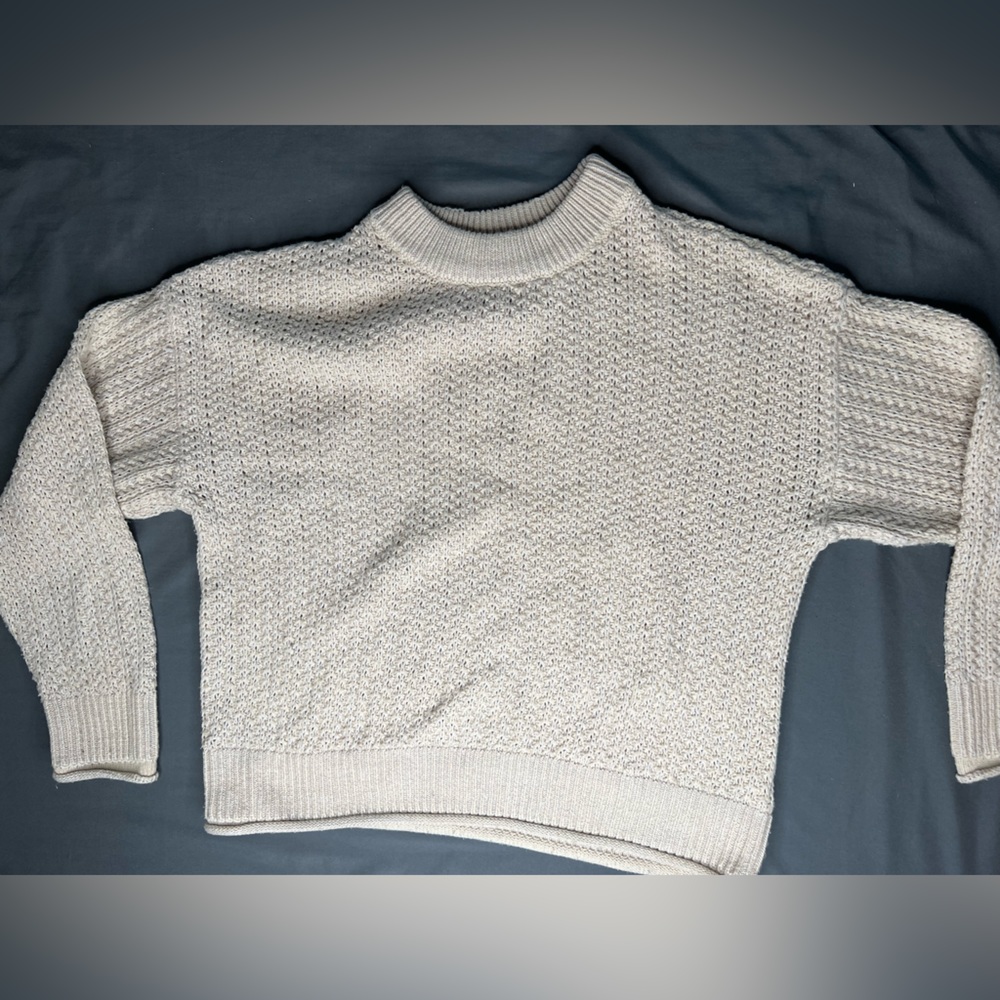 Cream Knit Sweater